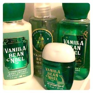 Vanilla bean Noel travel size set